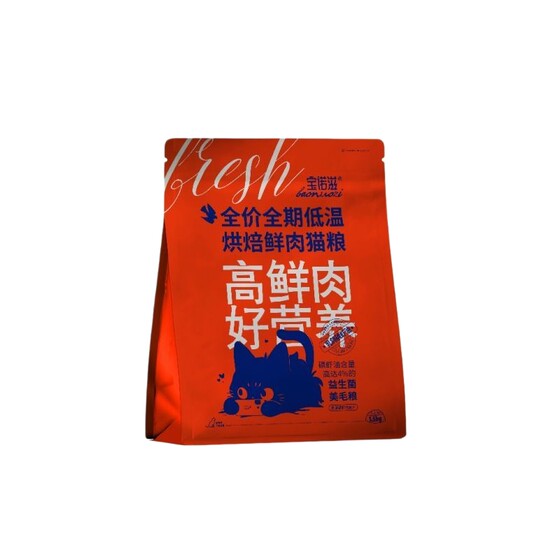 
Baked cat food is suitable for all stages of young cats, special for adult cats, general small particle nutrition, calcium supplement and hair beauty.