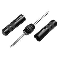 Self-replenishing fluid tire repair tool bicycle rubber strip electric vehicle