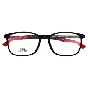 
Ultra-light silicone TR90 sports ball anti-off and anti-blue light myopia glasses frame for teenagers and junior high school students 1694