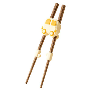 
BAETSIE wooden children's chopstick training chopsticks 3 years old and above 6 years old special baby tiger mouth training chopsticks assistant