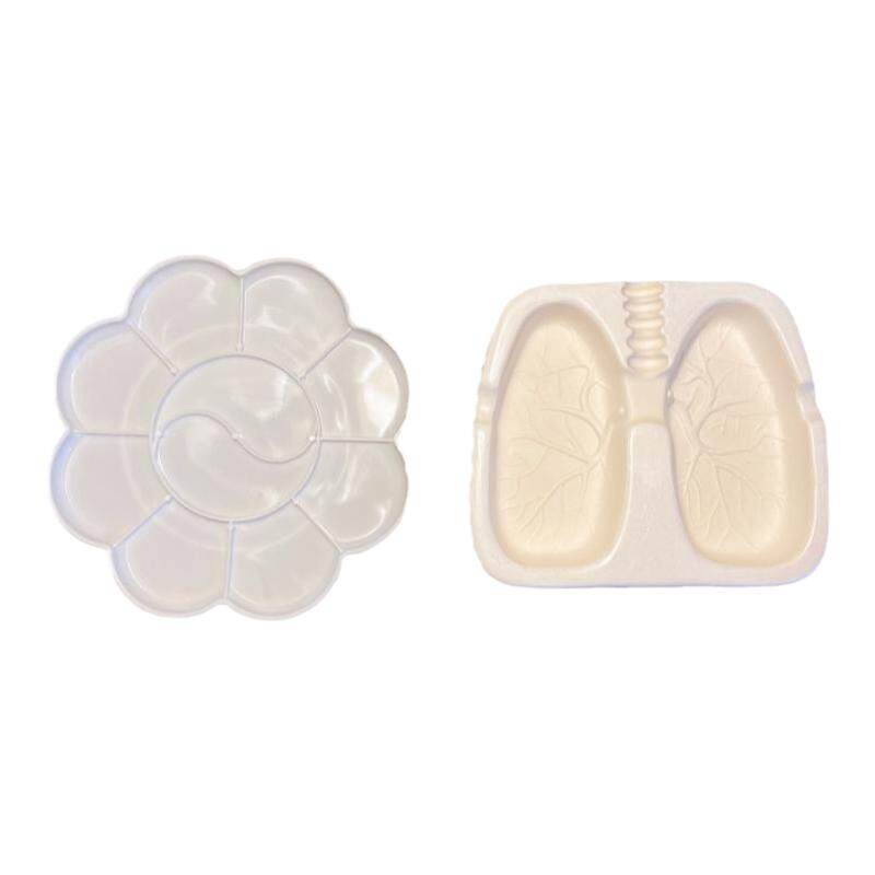 石膏製の肺型灰皿 - クリエイティブなホームデコレーションギフト