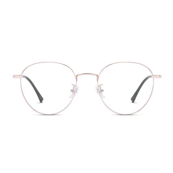 
LOHO anti-blue light radiation-proof glasses ultra-light pure titanium men and women's small frame can be matched with myopia glasses face-showing glasses