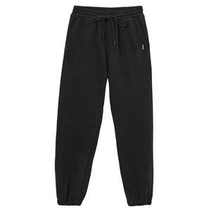 
Hot air sweatpants 2024 winter new style women's comfortable leg-tie casual solid color velvet loose sports pants for women