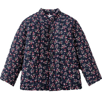 
Purely handmade cotton cotton coat plus size mother's clothing