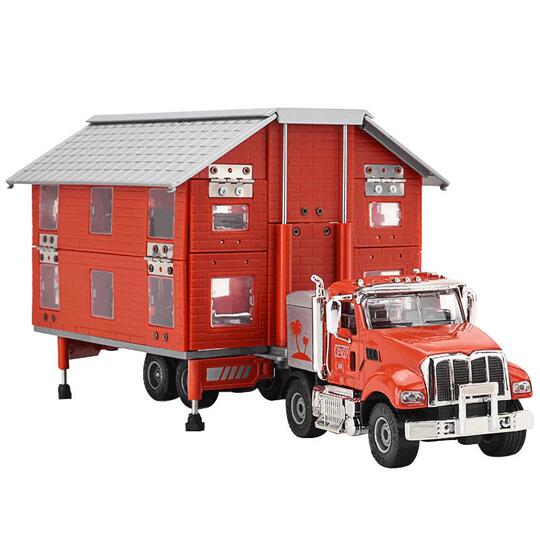 Amoy Childhood RV Toy Car - Convertible Bus Model