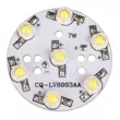Đèn LED công suất cao 1W hạt với đế nhôm 3W 5W 7*1W ấm/đèn downlight trắng hướng dẫn theo dõi bảng đèn 1WLED Công tắc - Đèn báo