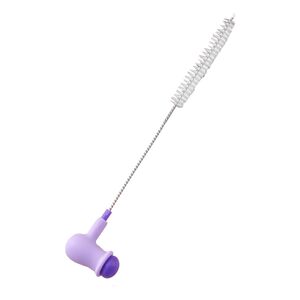 Brush suction tube long handle brush cleaning brush kitchen special brush gap in water cup pipe cleaning and extended artifact
