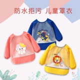 Детский водонепроницаемый летний нагрудник для еды подходит для мужчин и женщин, фартук для рисования, анти-грязь, с карманом