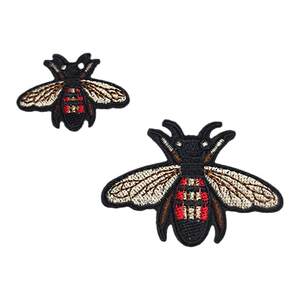 
Self-adhesive embroidery patch bee pattern patch cloth patch clothes down jacket pants packaging decoration repair hole patch
