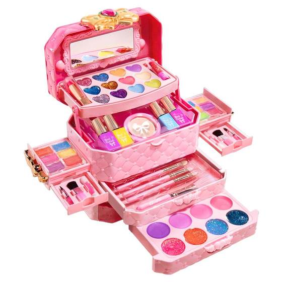 
Makeup doll toys for children girls dress up with little princess makeup gift box full set for girls 2025 new style