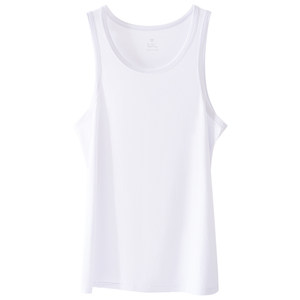 
Cat Man Pure Cotton Vest Men's Full Cotton 2025 New Fitness Sports Sweat-absorbing Spring and Summer White Men's Bottomed Sweat Shirt