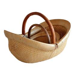 Willow weaving basket dustpan handmade basket storage