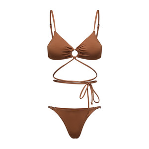 
[Same style of Yang Caiyu] Yukariswim three-point sexy split swimsuit for women three-piece bikini wrapping towel