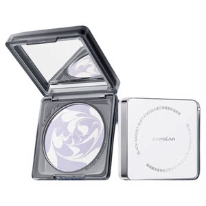 
3.0 Kazilan Black Magnetic Powder Powder Loose Powder Set Makeup Long-lasting Oil Control Makeup Makeup Waterproof Anti-scratch Purple Honey Powder Powder