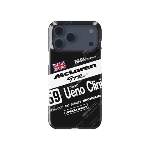 McLaren F1 GTR 1995 Ueno Clinic Racing by Dizzy iPhone Case