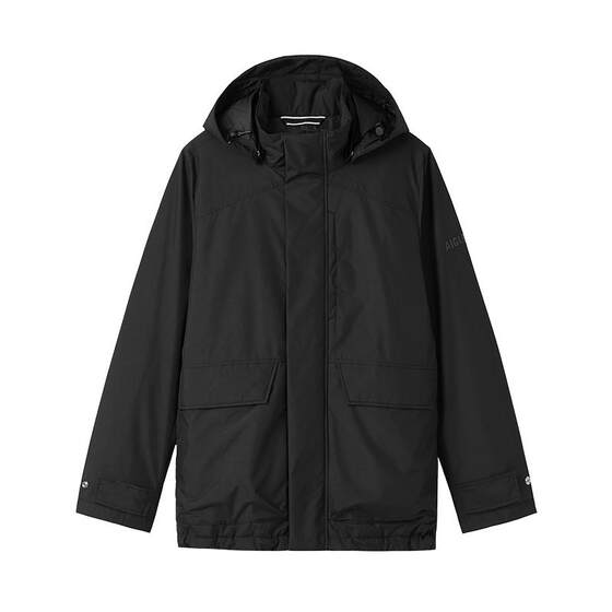 
AIGLE Men's Cotton Jacket PERTEX Lightweight Outdoor Waterproof Breathable Top Winter Cotton Jacket