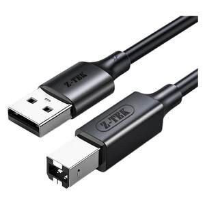 
Z-TEK Lite high-speed USB2.0 printer scanner data connection cable A-to-B-to-B-to-B-to-B-to-B-to-Power T-type optical drive mobile hard disk box desktop computer notebook data connection cable