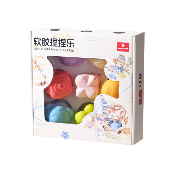 Babies touch the ball can bite the massage, touch the touch sensor, the touch, the tactile hand grab the ball, grab the training ball toys