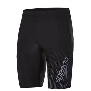 Speedo Speedo swimming trunks men's five-point pants professional quick-drying boxer anti-embarrassment adult men's swimsuit