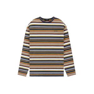 
[Hot-selling restock] WE11DONE men's and women's nautical style striped long-sleeved T-shirt is simple, loose and casual