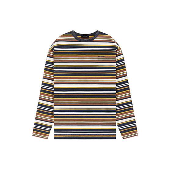 
[Hot-selling restock] WE11DONE men's and women's nautical style striped long-sleeved T-shirt is simple, loose and casual
