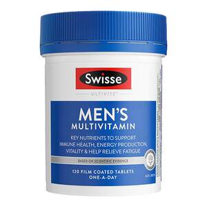 Swisse men's complex multivitamin B vitamin cvb12 zinc iodine selenium nicotinamide official authentic product