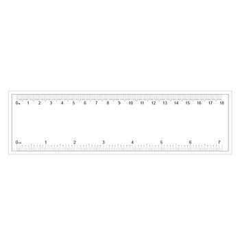 
Dafan Optical Film Ruler Scale Ruler High-Precision Soft Ruler Up to 3 Meters Minimum Scale 0.1mm