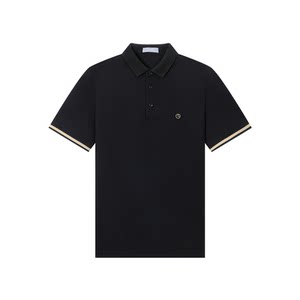 
[Black gold small collar T] Goldlion short-sleeved polo shirt men's summer new cool quick-drying lapel T-shirt for men