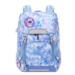 Schoolbag for primary school girls to reduce burden and protect children's spine large capacity