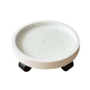 
Huixin Gardening Tempered Removable Flower Pot Pallet with Wheeled Plastic Thicken Bottom Pot Base Water Connection Pallet