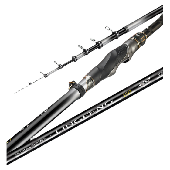 Hasida Lingfeng Rock Fishing Slice Drifting Carbon Ultra -Hard Light Drinks remote shot ultra -fine rock pole 2023 new model