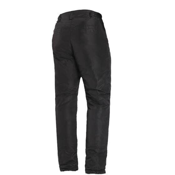 Men wearing down cotton cotton pants, middle -aged winter windproof, warm, elastic high waist deep crotch casual pants