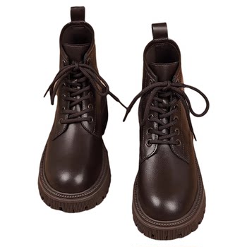 Daphne brown martin boots women's autumn and winter boots