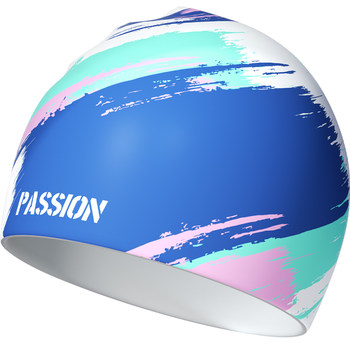 
Swimming cap silicone men and women fashion waterproof without tip