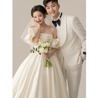 Свадебное платье, бюстгальтер-топ для невесты для принцессы, коллекция 2023, подходит для подростков, кружевное платье, французский стиль