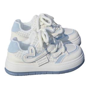 
Canvas shoes for women 2025 spring, summer and autumn new board shoes small fragrance style casual versatile fashionable thick sole student trendy white shoes