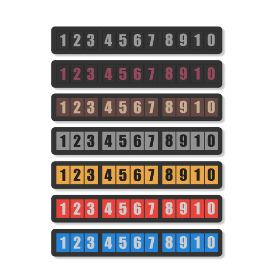 
2026 new mobile phone number plate for temporary parking on the car, simple and non-sticky car mobile phone number recorder