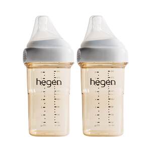 [Self -employed] [Spot] Hegen baby PPSU bottle 240ml*2 new life anti -bloating maternal milk wide caliber