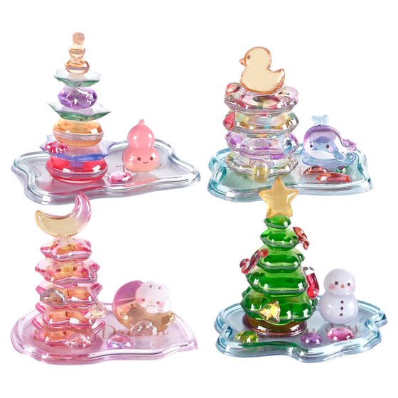 
Corner cute crystal three-dimensional stickers children's handmade diy overlapping stickers for boys and girls decorative stickers cute ornaments