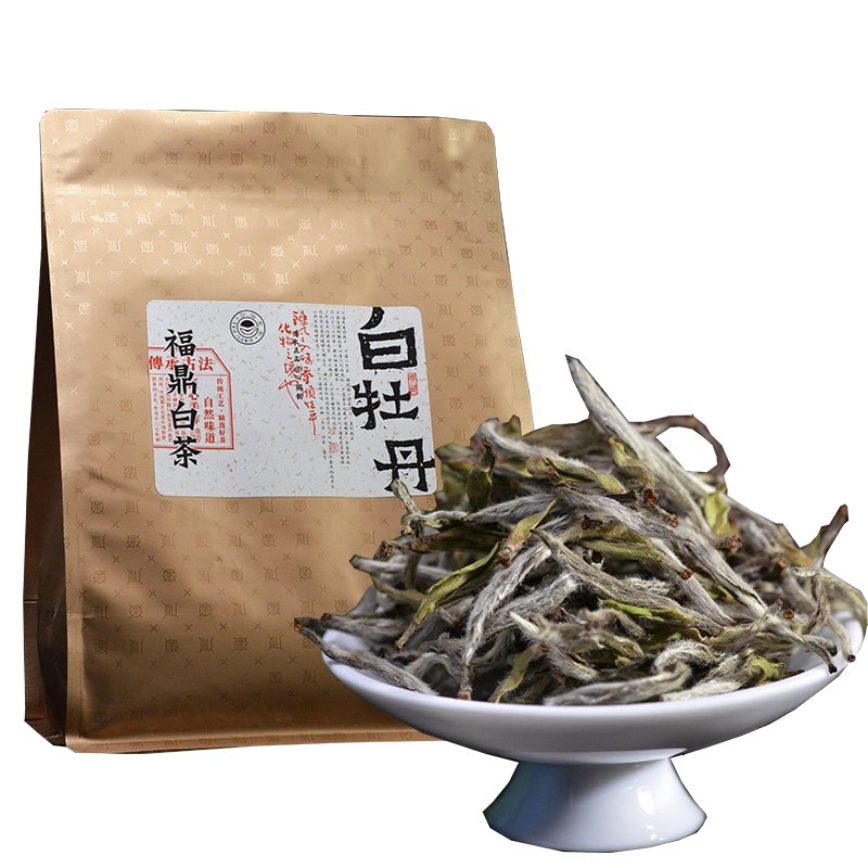 特级白毫银针福鼎白茶老白茶2025年新茶荒野头采明前罐装50g
