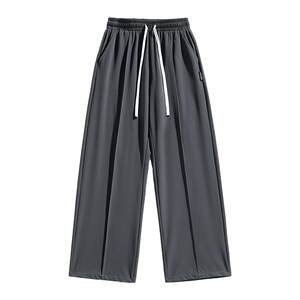 
Pull back casual pants men's spring and summer thin 2026 new vertical straight pants men's loose sports pants