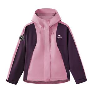 
Camel 3-in-1 Dragon Jacket Women's 2026 Spring Outdoor Travel Oil-Repellent Windproof and Rainproof Mountaineering Jacket