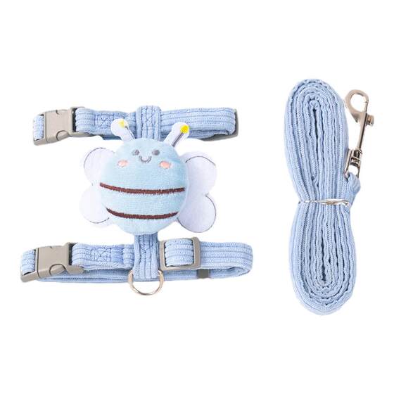 Dedicated cat traction rope defense breaks out of cat walking cat rope cat chain puppy chest strap rabbit kites and cat ropes