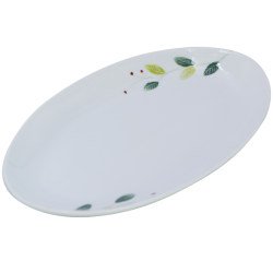 Jingdezhen ceramic tableware set hand-painted steamed fish plate