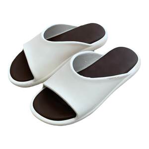 Slim strips, fashionable retro flip-flops, women wear versatile casual flat shoes, non-slip soft sole sandals, summer