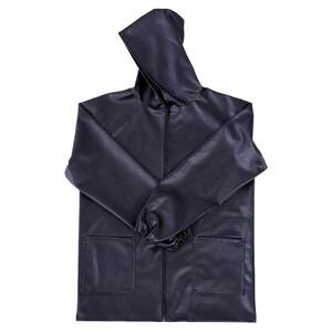 
Leather pants men's waterproof work clothes spring and autumn thin leather jacket leather pants suit men's oilproof waterproof wear-resistant loose labor protection clothing