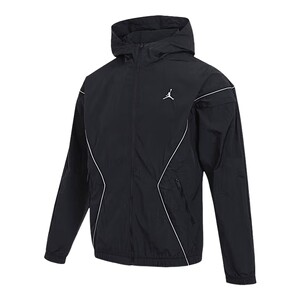 
Jordan Nike men's and women's jacket summer new style trapeze embroidered loose woven hooded jacket IB7256-010