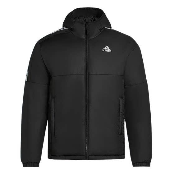 
Adidas men's winter new warm coat hooded thickened quilted windproof men's cotton coat KF6755