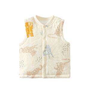 
Baby vest, small month-old quilted vest, warm and thickened winter baby clothes, waistcoat, winter clothing, fashionable outer wear for men