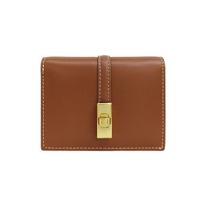 Arc de Triomphe 2026 new high-end light luxury fashionable compact genuine leather wallet cowhide card bag coin purse storage bag